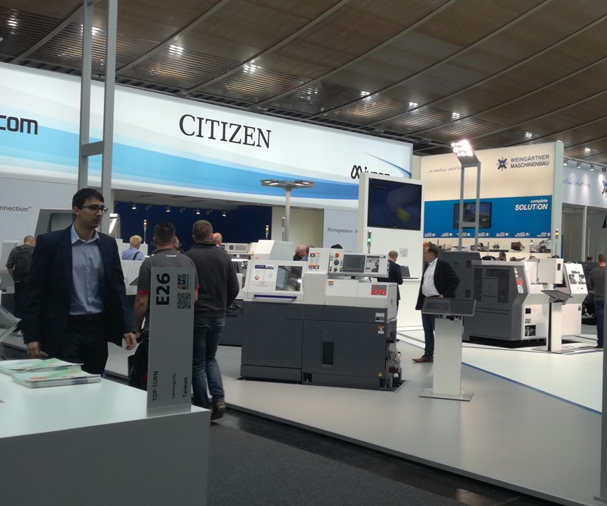 Citizen's booth at EMO 2017
