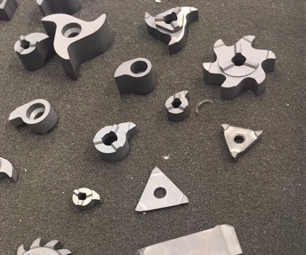sample of carbide cutters