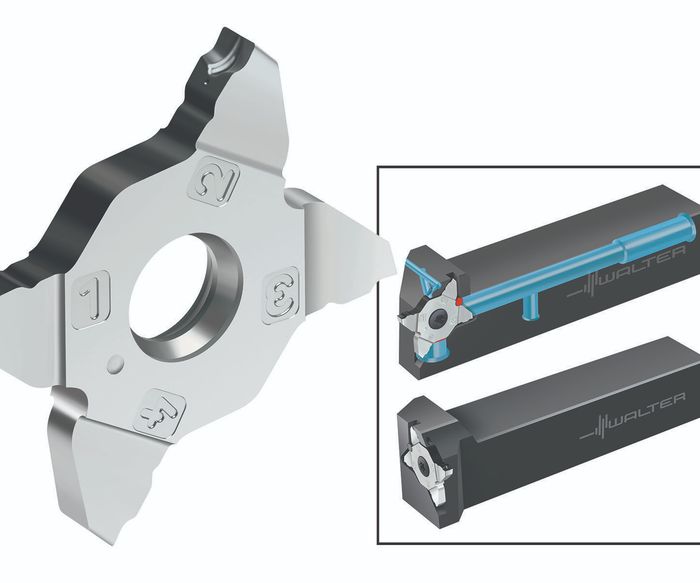 Groover Insert Mount Grooving Inserts Deliver Flatness | Production Machining