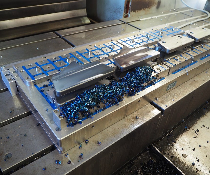 Precision cast alloy, pre-hard steel chain links