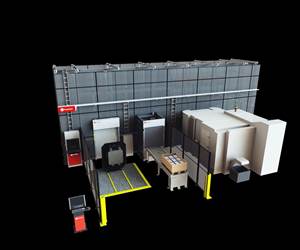 Machine tool pallet automation system