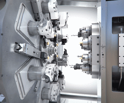 inside the ACX multi-spindle