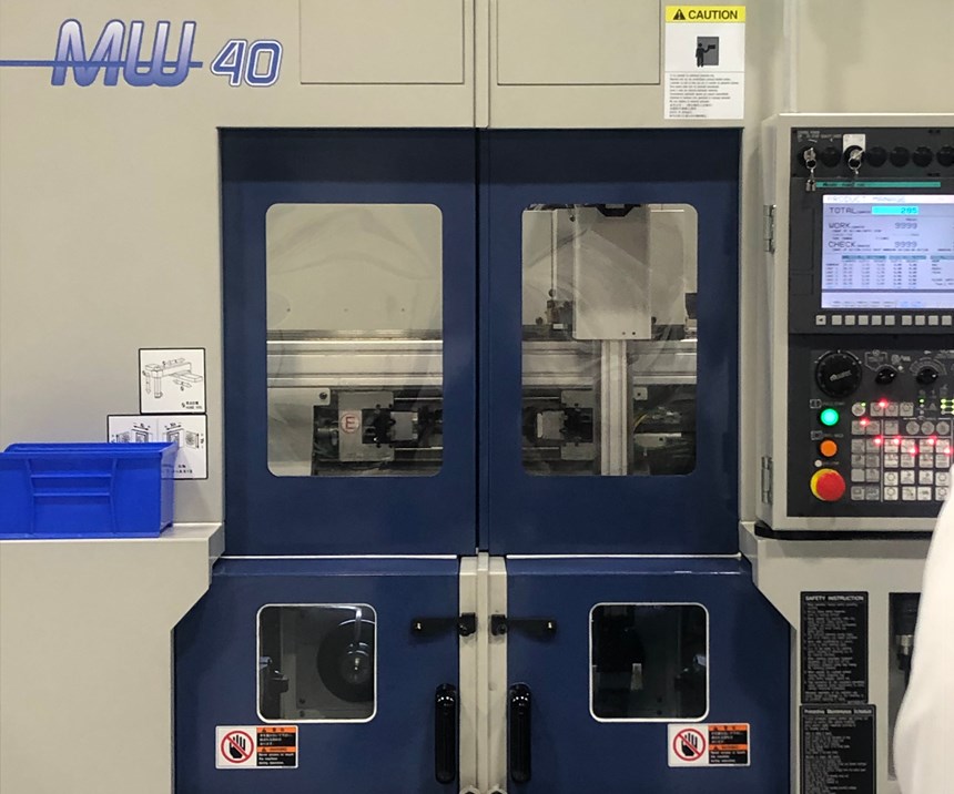MW40 twin-spindle turning center