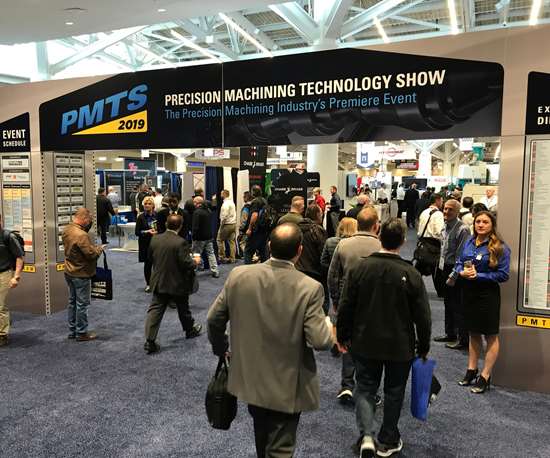 Entrance to the PMTS 2019 show floor