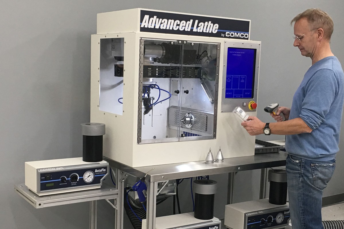 Comco Blaster Comco Equipment Improves MicroBlasting Capabilities | Production Machining