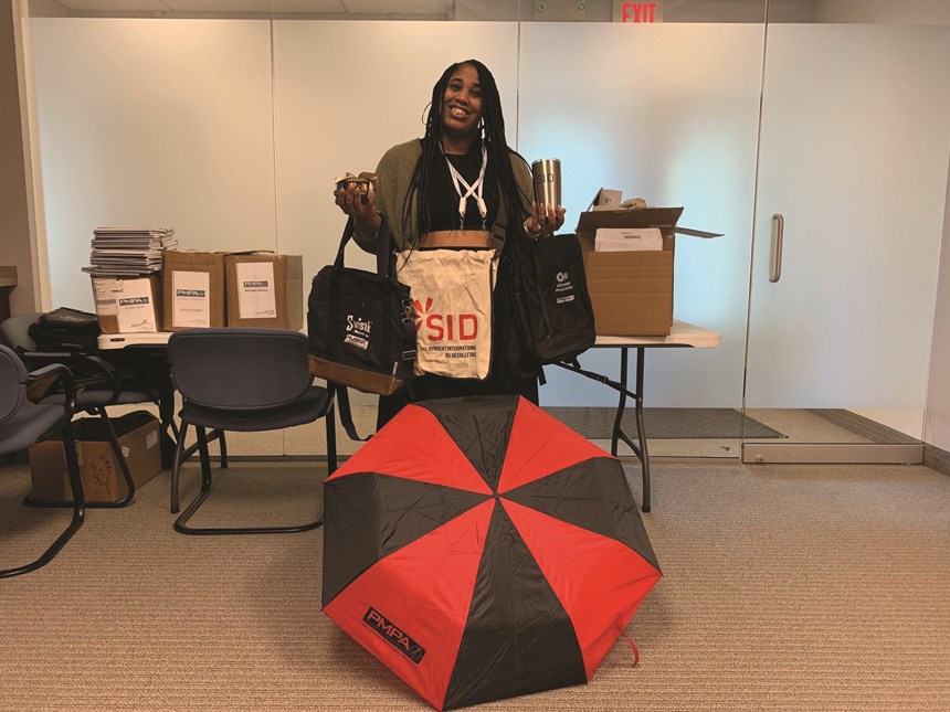 Veronica Durden loves to shop and knows how to find a deal! She puts her skills to good use by finding all the swag for our meetings and conferences.