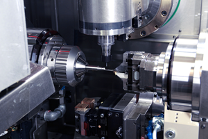 铣床回转,使多任务,单一设置加工