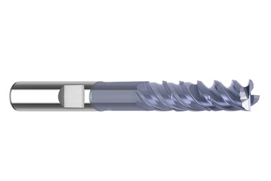 Inovatool’s TSC 595 SC hybrid milling cutter (with Varocon coating) is designed for applications such as high-performance cutting of Inox/alloyed steels. Photo Credit: Inovatools