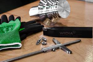 Widia Chipbreaker for Machining Aluminum, Nonferrous Materials