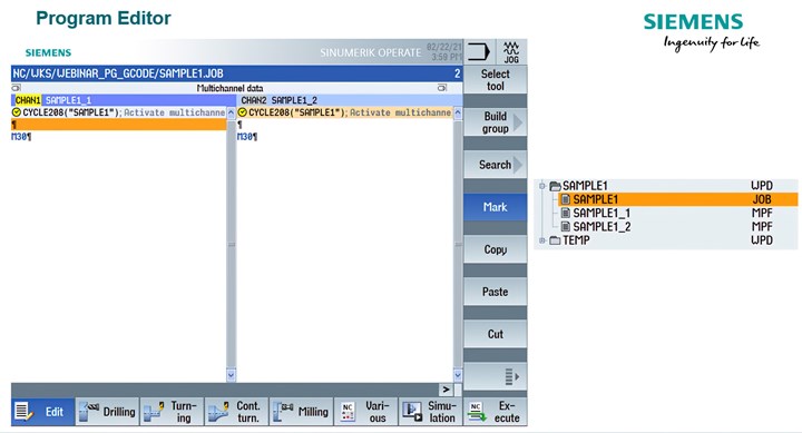 Program Editor screen shot