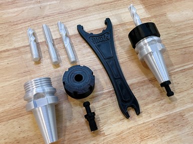 3D printed tools - end mills, toolholder, etc.