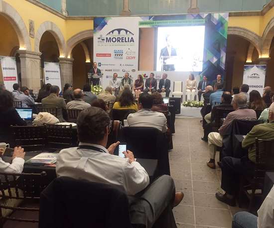Inauguración de la 50 Convención de Anipac, en Morelia (Michoacán)