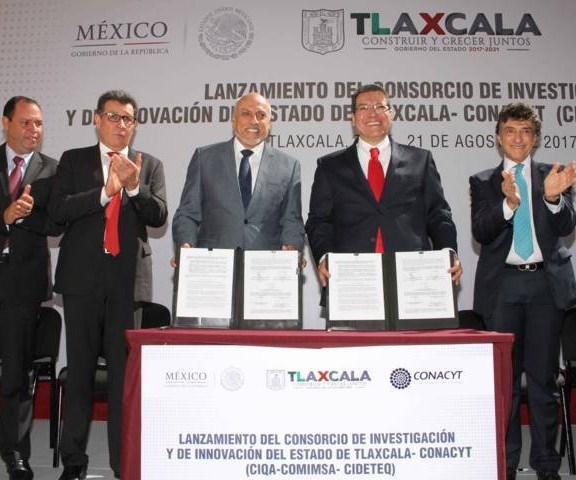 Lanzamiento del Consorcio de Investigación y de Innovación del Estado de Tlaxcala