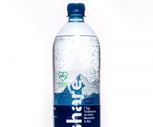 Primera botella comercializada en Alemania con 100% de PET reciclado