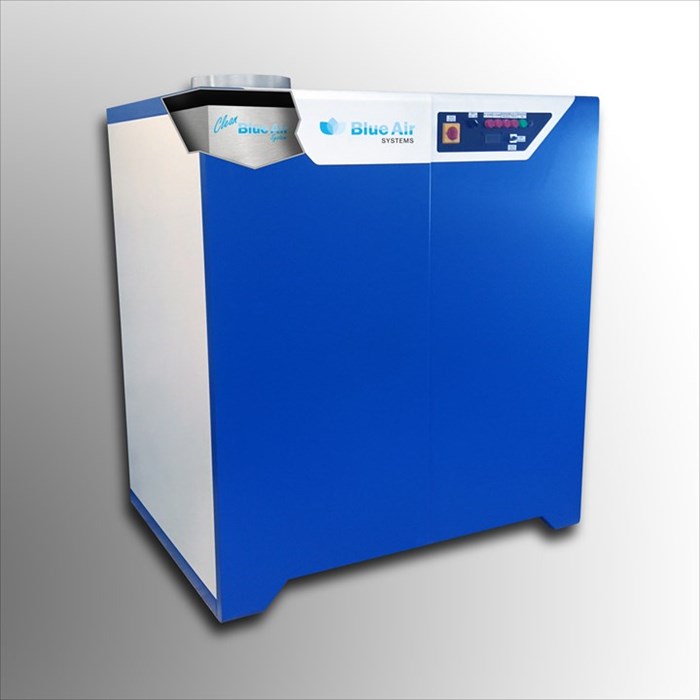 Deshumidificador de moldes DMS (Dry Mould System), de Blue Air Systems.