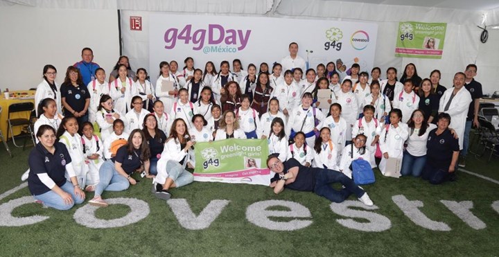 Participantes del evento g4g Day @México.