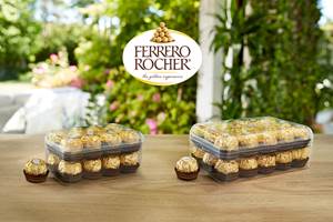 Empaque de Ferrero Rocher.