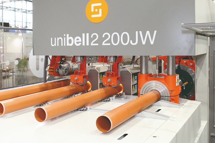 Las nuevas abocardadoras Sica, como la Unibell y la Multibell para los tubos de PVC, o la Everbell para los tubos de PP, ofrecen altos niveles de productividad y un bajo consumo energético.