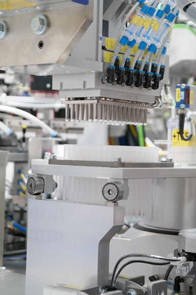 La automatización del proceso de filtrado se ha convertido en una necesidad en la producción de pipetas. 