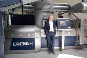 Erema desarrolló una tecnología para obtener regranulado inodoro que  le valió un premio de los Plastics Recycling Awards Europe en la categoría “Maquinaria de Reciclaje del Año”.