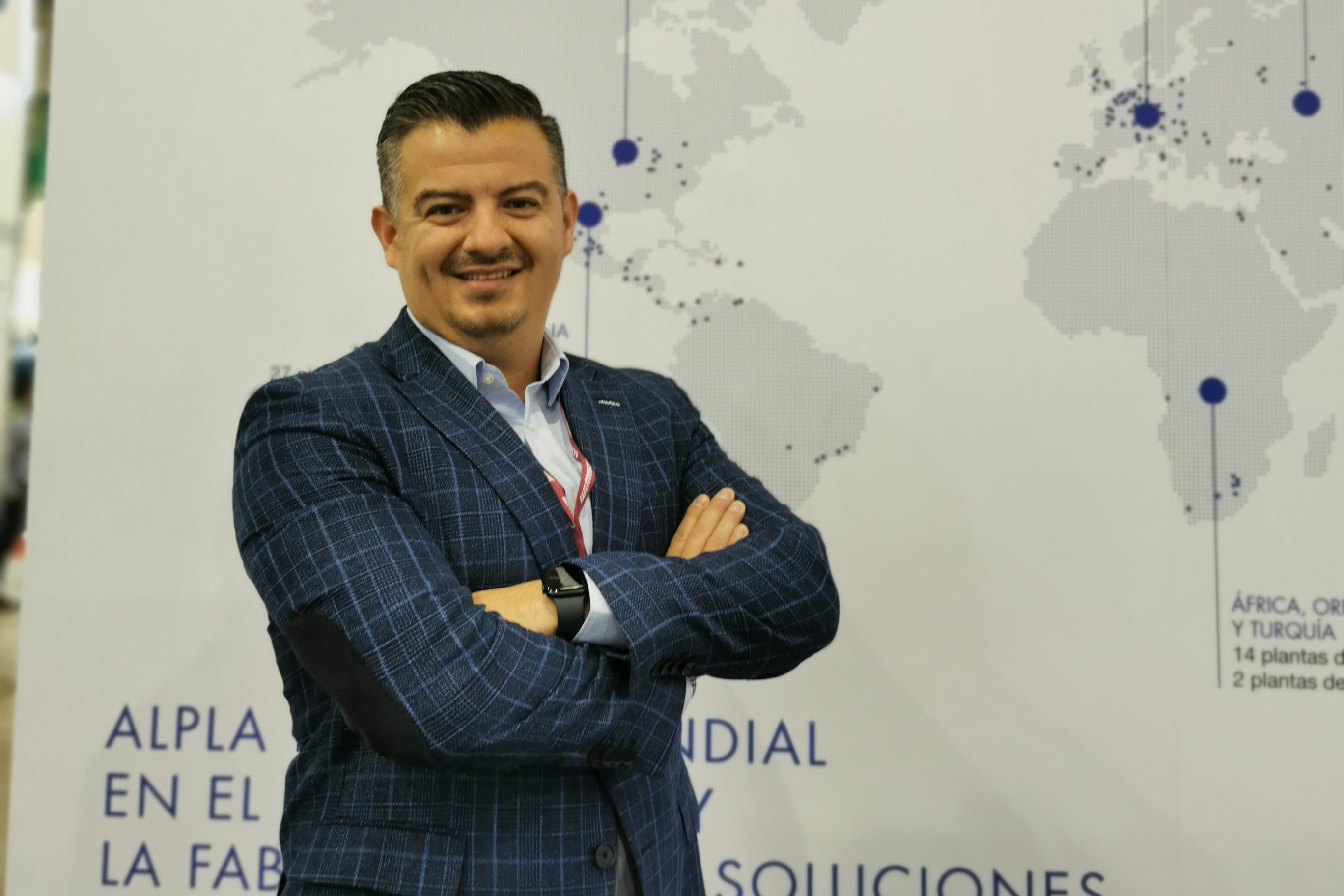Humberto Quiroz, Regional Head of Procurement para Alpla México, Centroamérica y el Caribe.