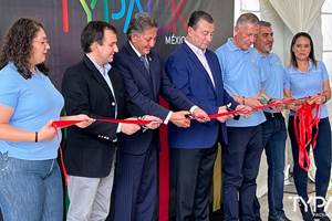 Inauguración de la planta de TyPack en Zapopan, Jalisco.
