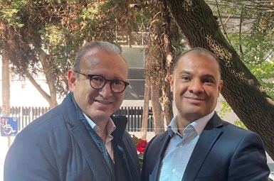 Aldimir Torres y Raúl Mendoza, presidente y director general, respectivamente, de la ANIPAC.
