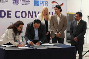 Clúster de Plásticos de Querétaro firma convenio para impulsar la economía circular.