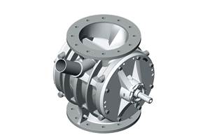 Coperion presenta la válvula rotativa de descarga ZVB para aplicaciones de pellets y productos de granulometría gruesa.