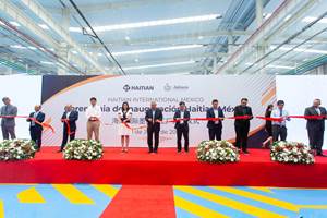 Haitian International inauguró oficialmente su planta de fabricación de máquinas inyectoras en México. 
