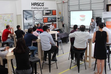 “Manufactura Aditiva con Hasco” evento realizado en las instalaciones de Hasco, en Querétaro.