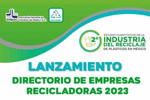 El directorio contiene más de 40 empresas en México relacionadas con el reciclaje de plásticos. 