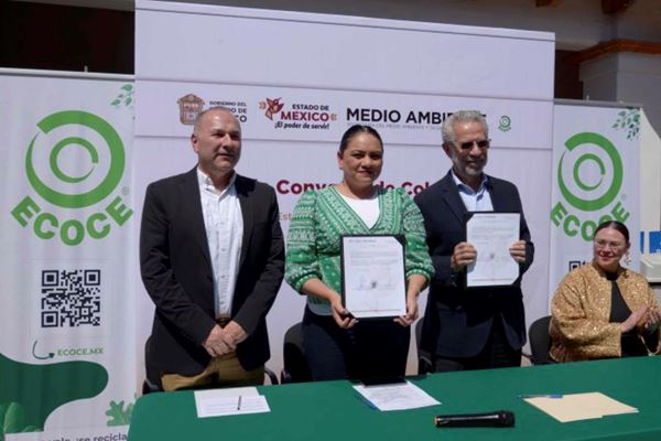 ECOCE y Secretaría del Estado de México se unen en pro del reciclaje image