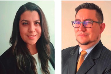 Teresita Trejo Soto y Diego Villacrés Mesías, supervisores de ingeniería de cabina y Trim en Ford México, presentaron la postulación ganadora de la categoría de Sustentabilidad.