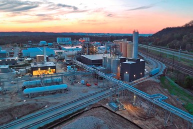 En abril de 2023, PureCycle Technologies, Inc. finalizó el componente mecánico de su primera planta de purificación de polipropileno en Ironton, Ohio.
