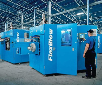 Compact, ‘Universal’ Stretch-Blow Molder Offers Wide Flexibility, Quick Changeovers