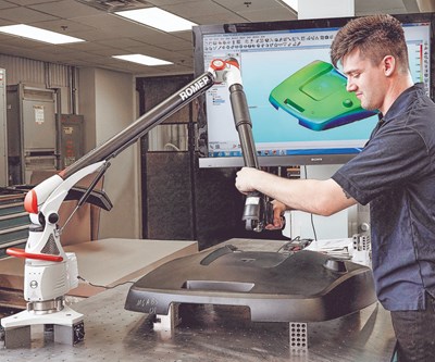 Portable 3D Laser Scanner Slashes Molder’s Inspection Time