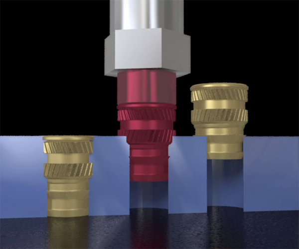Both heat staking and ultrasonic processes for installing threaded inserts can be used by plastics processors looking for strong joints and reusable threads.
