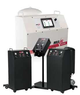 Mold-Vac vacuum venting units for injection molding