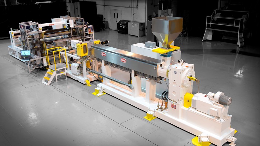 Welex Evolution extrusion system for thin-gauge sheets