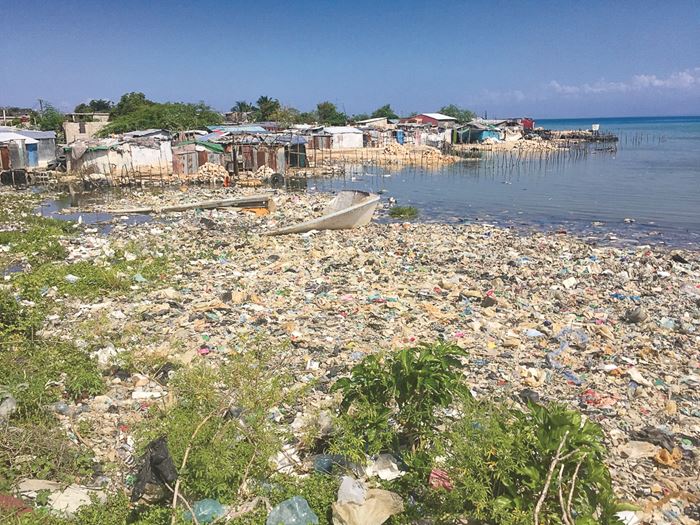 Haiti ocean plastics