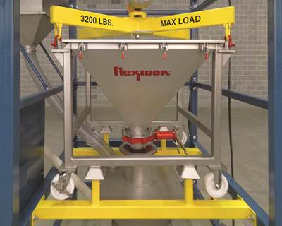 Materials Handling: IBC Discharger for Low Headroom