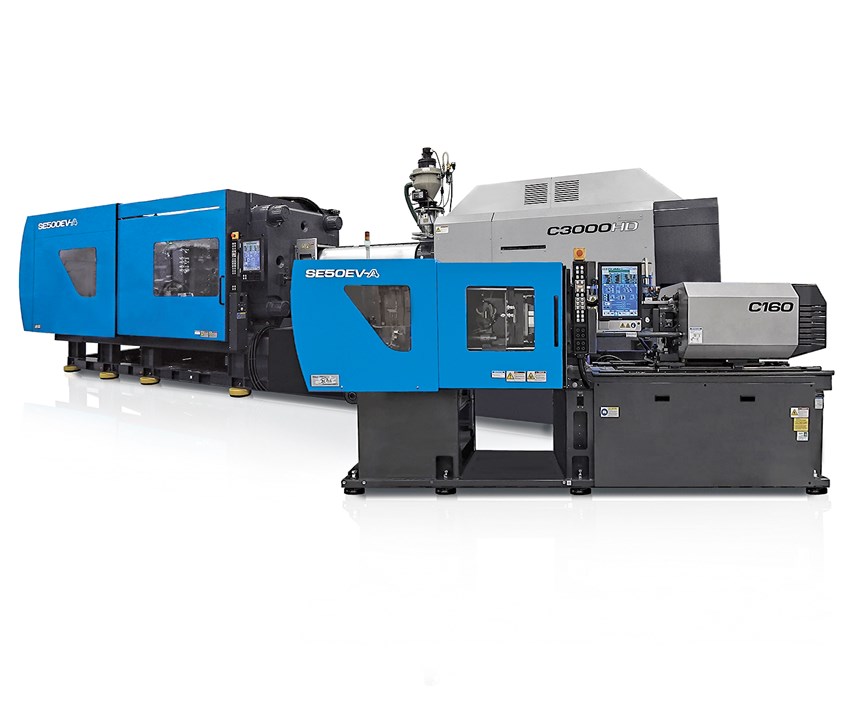 Sumitomo (SHI) Demag all-electric SEEV-A injection molding machines