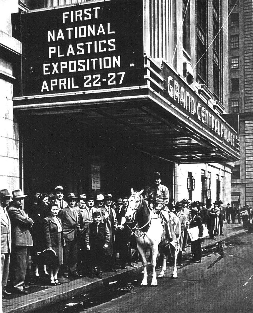 The first National Plastics Exposition - 1946