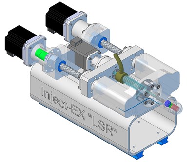 Novel Injection Unit With In-Line Screw/Plunger