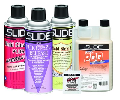 Slide Products Eliminates Chlorinated Solvents from Mold Care Line