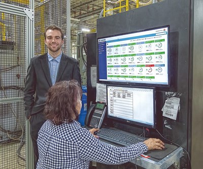 Paperless ‘Smart Factory’ Based on Automated Production Monitoring