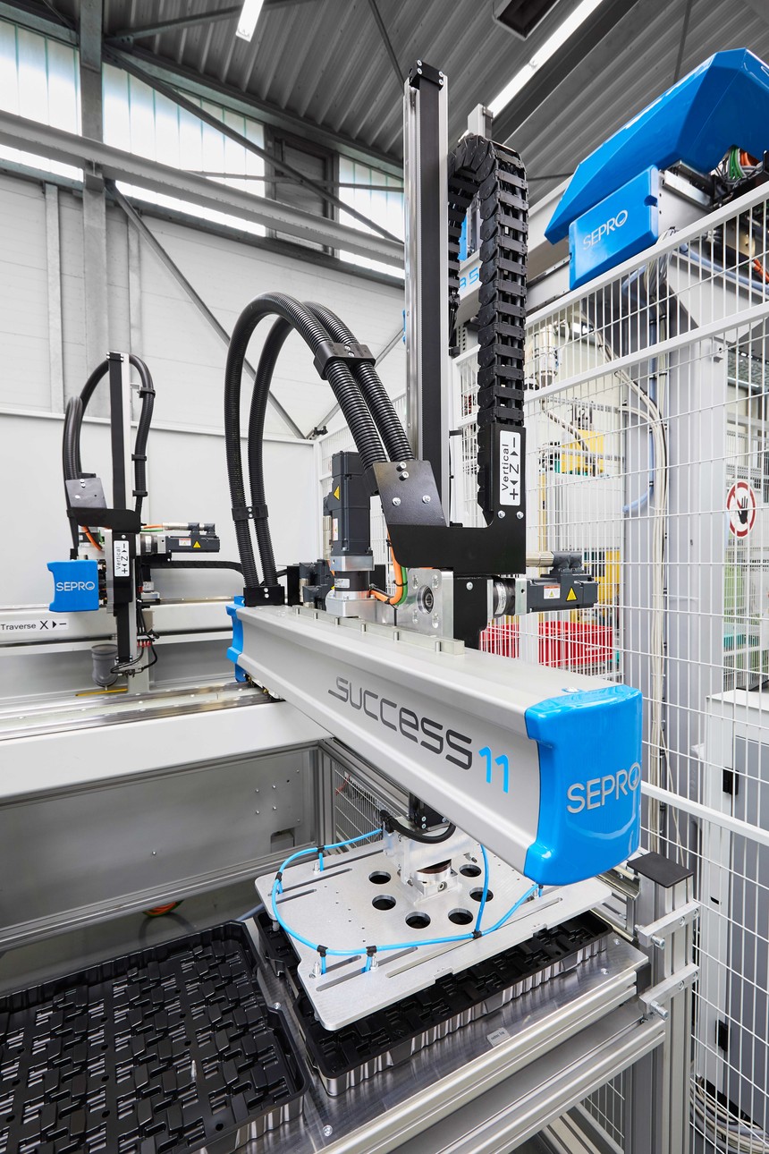 Sepro Robotics Simplicity Conquers Complexity in Automotive Molding Cells | Plastics ...