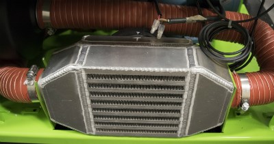 Air-to-air intercooler