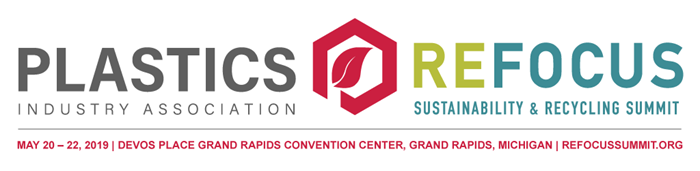 PLASTICS Refocus logo
